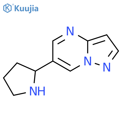 2-{pyrazolo1,5-apyrimidin-6-yl}pyrrolidine structure