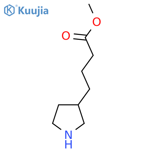Methyl 4-(pyrrolidin-3-yl)butanoate structure