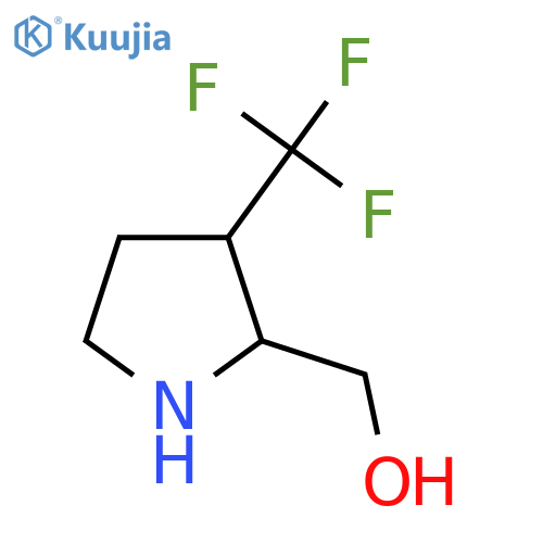 3-(trifluoromethyl)pyrrolidin-2-ylmethanol structure