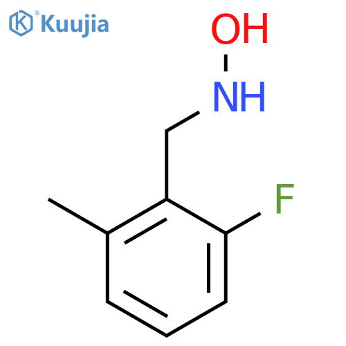 N-(2-fluoro-6-methylphenyl)methylhydroxylamine structure