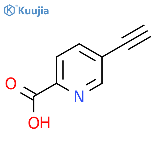 5-Ethynylpyridine-2-carboxylic acid structure