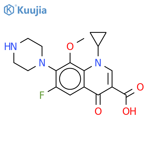 3-Desmethyl Gatifloxacin-d8 structure