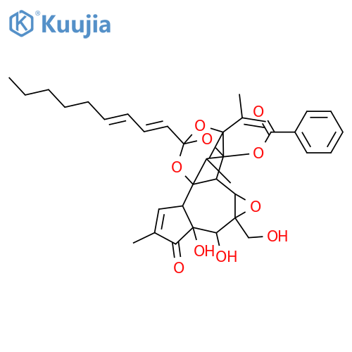 Peddiea factor A1; 4'Z-Isomer, 6',7'-dihydro, 12-benzoyl structure