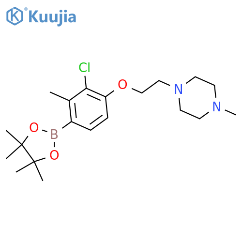 1-(2-(2-chloro-3-methyl-4-(4,4,5,5-tetramethyl structure