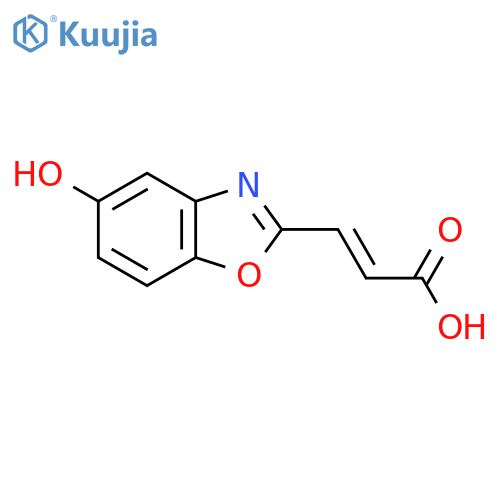 5-Hydroxybenzo[d]oxazole-2-acrylic acid structure