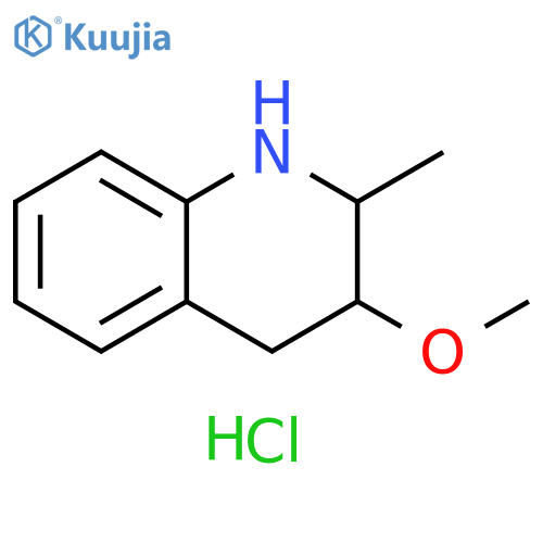 3-methoxy-2-methyl-1,2,3,4-tetrahydroquinoline hydrochloride structure