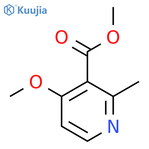 Methyl 4-methoxy-2-methylnicotinate structure