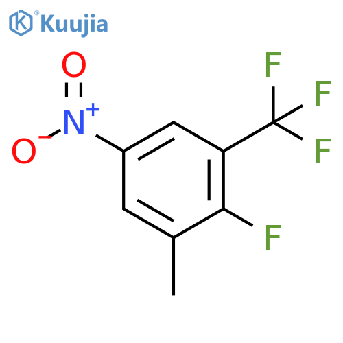 2-Fluoro-3-methyl-5-nitrobenzotrifluoride structure