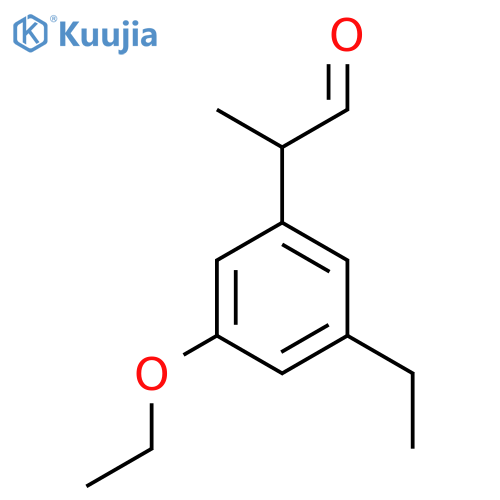 3-Ethoxy-5-ethylphenylpropanal structure