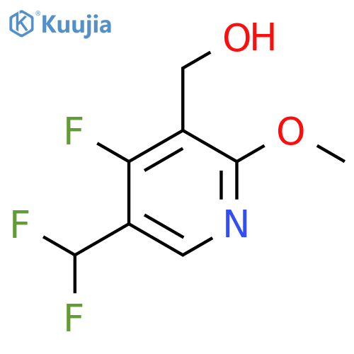 5-(Difluoromethyl)-4-fluoro-2-methoxypyridine-3-methanol structure