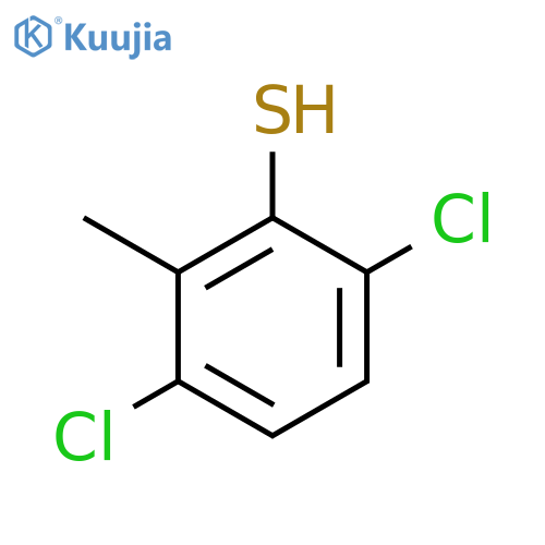 3,6-Dichloro-2-methylthiophenol structure