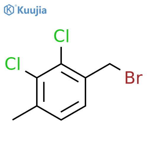2,3-Dichloro-4-methylbenzyl bromide structure