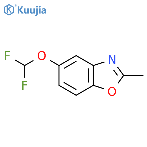 5-(Difluoromethoxy)-2-methylbenzo[d]oxazole structure