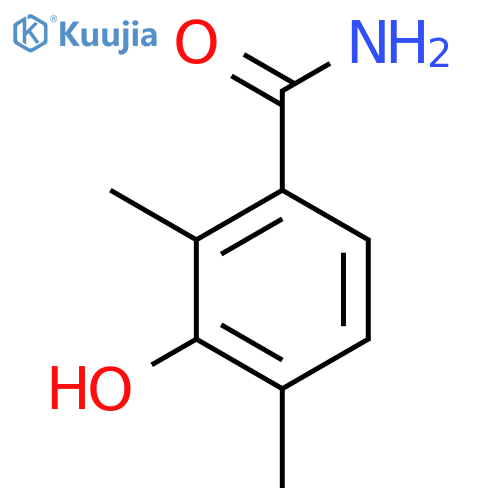 2,4-Dimethyl-3-hydroxybenzamide structure