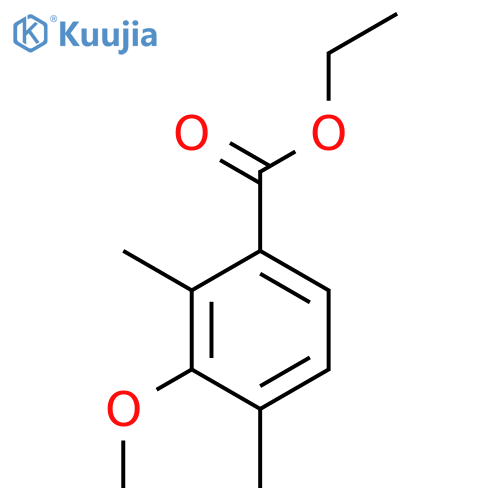 Ethyl 2,4-dimethyl-3-methoxybenzoate structure