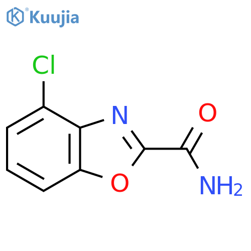 4-Chlorobenzo[d]oxazole-2-carboxamide structure