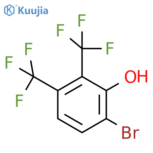 2,3-Bis(trifluoromethyl)-6-bromophenol structure