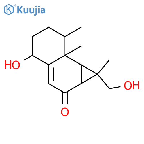 1,12-Dihydroxy-9-aristolen-8-one; (1α,11S)-form structure