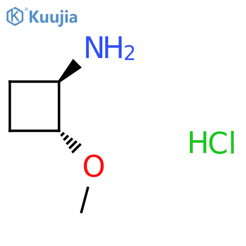 (1R,2R)-2-methoxycyclobutanamine;hydrochloride structure
