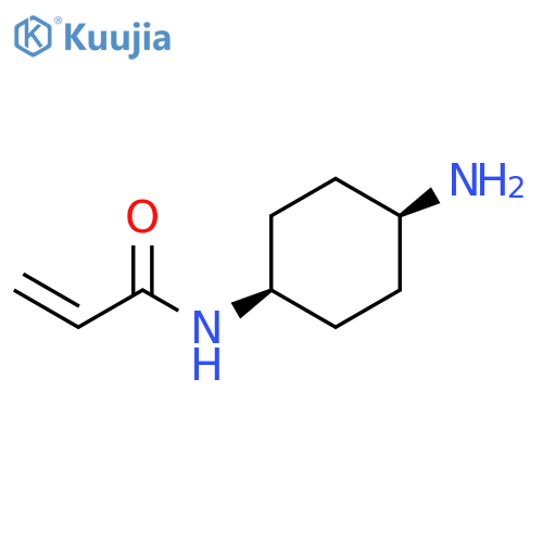 2-Propenamide, N-(cis-4-aminocyclohexyl)- structure