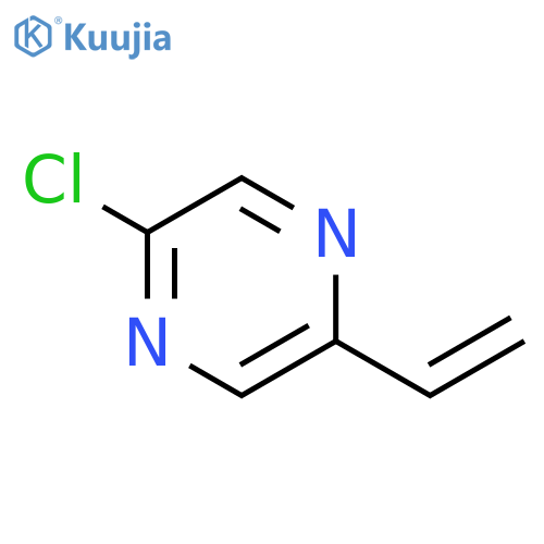Pyrazine, 2-chloro-5-ethenyl- structure