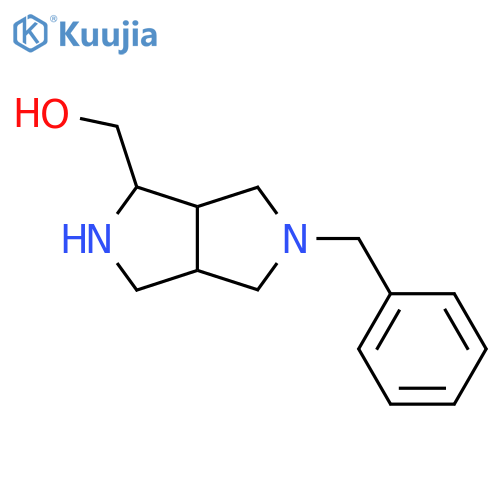 {5-Benzyl-octahydropyrrolo[3,4-c]pyrrol-1-yl}methanol structure