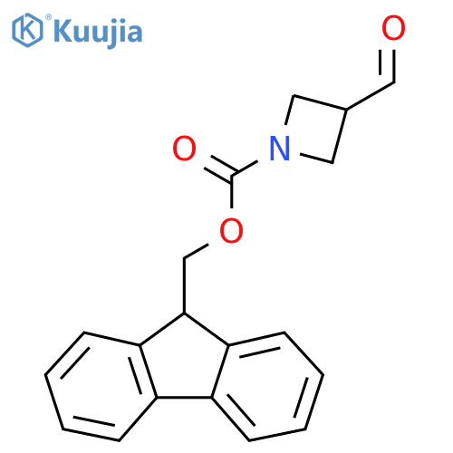 (9H-fluoren-9-yl)methyl 3-formylazetidine-1-carboxylate structure