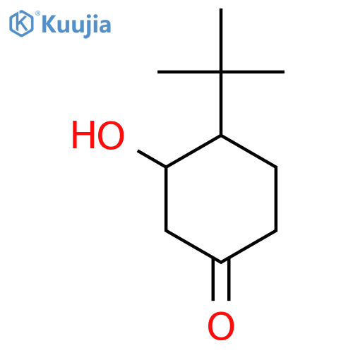 4-tert-Butyl-3-hydroxycyclohexan-1-one structure