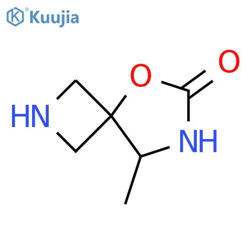 5-Oxa-2,7-diazaspiro[3.4]octan-6-one, 8-methyl- structure