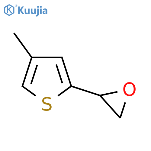 2-(4-Methylthiophen-2-yl)oxirane structure