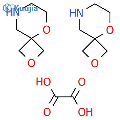 2,5-Dioxa-8-azaspiro[3.5]nonane hemioxalate structure
