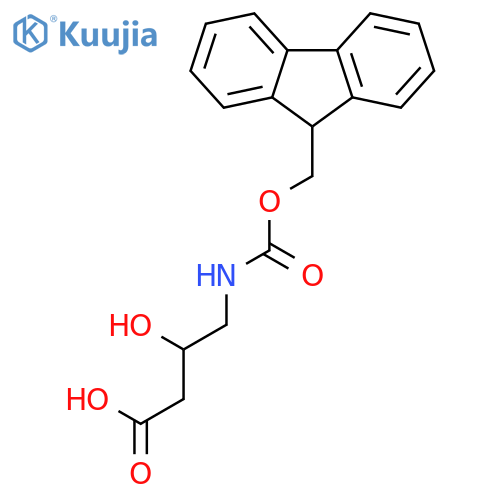 Fmoc-4-amino-3-hydroxybutanoic Acid structure