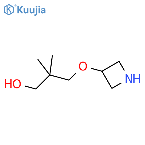 3-(Azetidin-3-yloxy)-2,2-dimethylpropan-1-ol structure