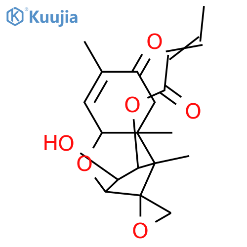 3,4,8-Scirpenetriol; (3α,4β,8α)-form, 8-Ketone, 4-O-(2Z-butenoyl) structure