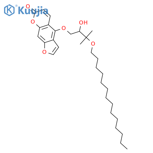 Aviprin; (S)-form, 3'-Tetradecyl ether structure