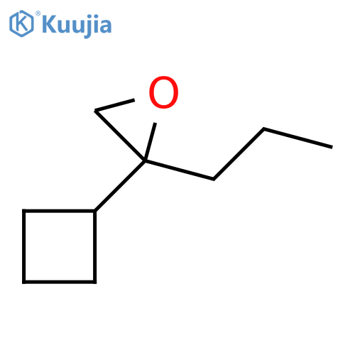 2-Cyclobutyl-2-propyloxirane structure