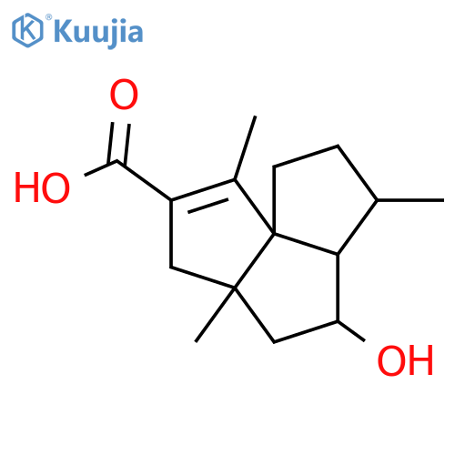 2-Hydroxy-6-silphiperfolen-13-oic acid; 2β-form structure