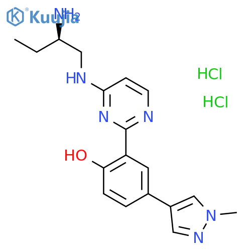 CRT0066101 dihydrochloride structure