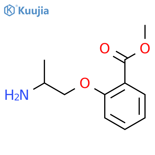 Methyl 2-(2-aminopropoxy)benzoate structure