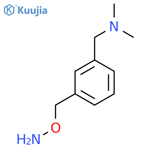 ({3-(aminooxy)methylphenyl}methyl)dimethylamine structure