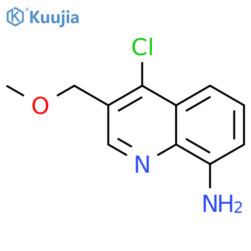 4-Chloro-3-(methoxymethyl)quinolin-8-amine structure