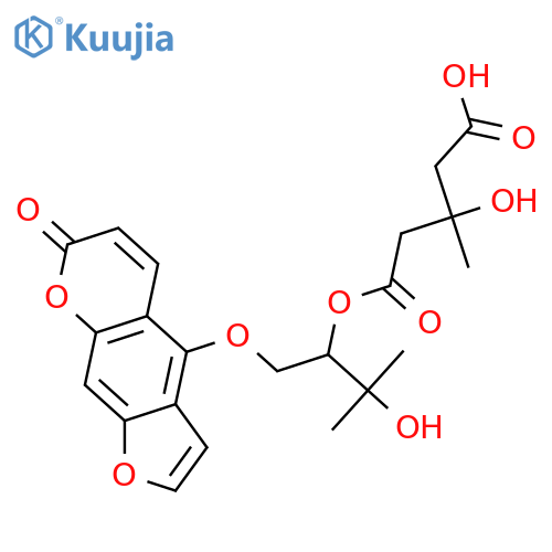 Aviprin; (R)-form, 2'-O-(3S-Hydroxy-3-methylglutaroyl) structure