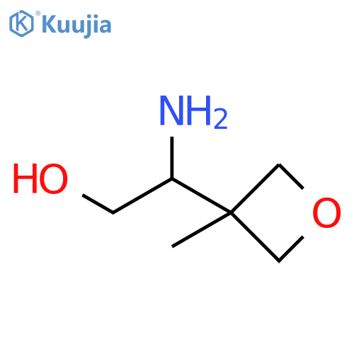 2-amino-2-(3-methyloxetan-3-yl)ethan-1-ol structure