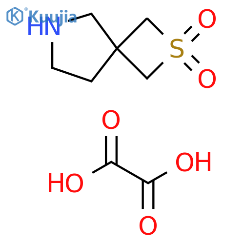 2-Thia-6-azaspiro[3.4]octane 2,2-dioxide hemioxalate structure