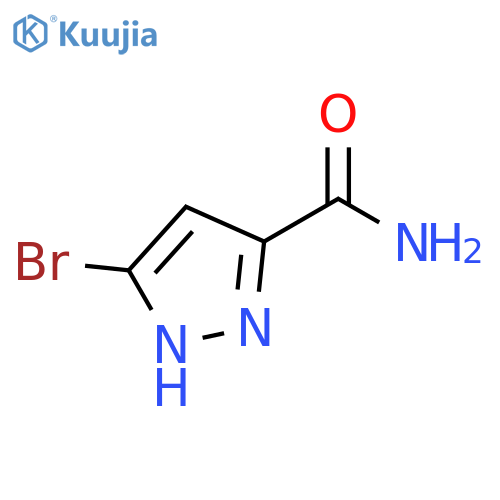 5-bromo-1H-pyrazole-3-carboxamide structure