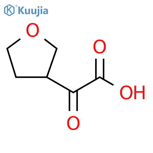 3-Furanacetic acid, tetrahydro-α-oxo- structure