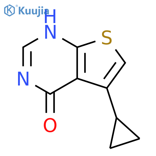 5-cyclopropyl-3H,4H-thieno2,3-dpyrimidin-4-one structure