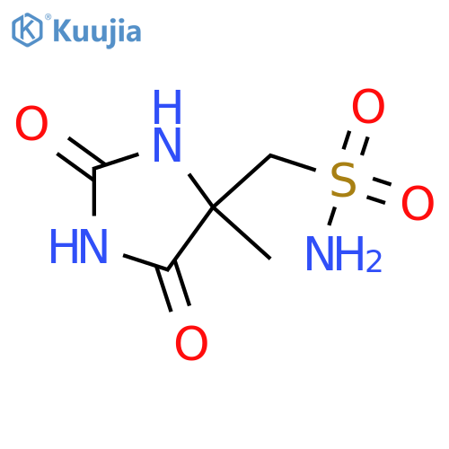 4-Imidazolidinemethanesulfonamide, 4-methyl-2,5-dioxo- structure