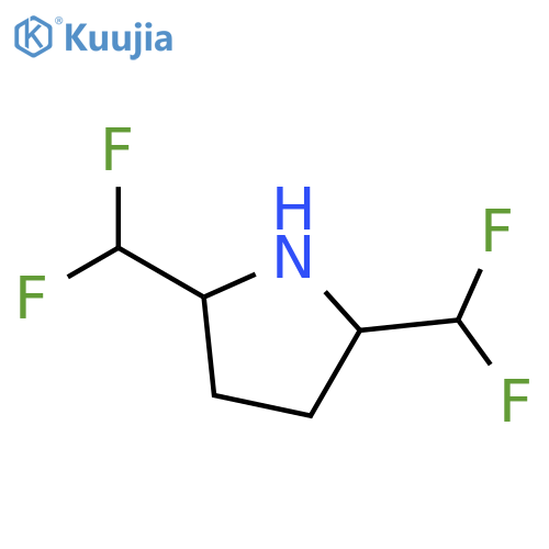 2,5-bis(difluoromethyl)pyrrolidine structure