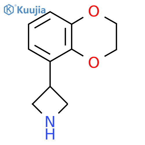 3-(2,3-dihydro-1,4-benzodioxin-5-yl)azetidine structure